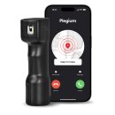 Plegium Smart Menthol Abwehrspray mit Ortungsfunktion und Notruf Schwarz