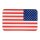 M-Tac aufnaher US-Flagge Ruckseite (80x50mm)  Full Color/GID