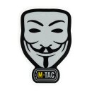 M-Tac Aufkleber Anonym Glanzend  Black