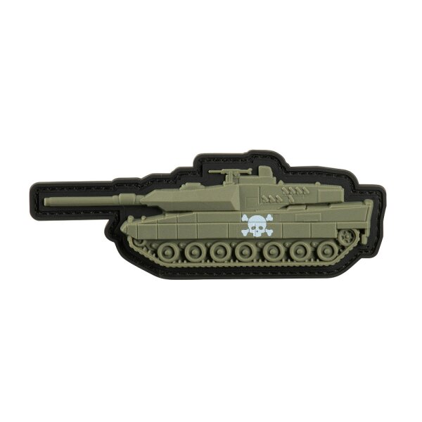 M-Tac Aufnäher Panzer Totenkopf  Olive