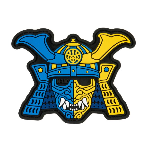 M-Tac Aufnäher Samurai Maske (PVC)  Color