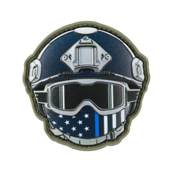 M-Tac USA Emoji-Aufnäher man #2  Dark Navy Blue