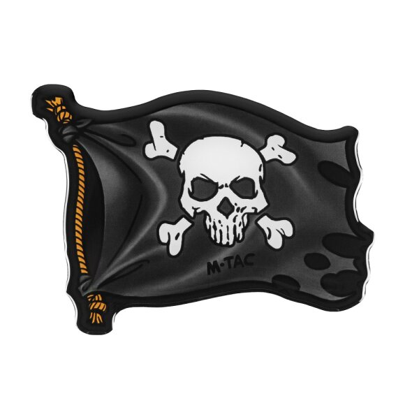 M-Tac Aufkleber Jolly Roger  Black