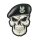 M-Tac patch skull in beret Poland (PMW)  Black
