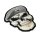 M-Tac patch skull in beret Poland (GROM)  Grey