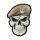 M-Tac patch skull in beret Poland (Territorial Defence Force)  Olive
