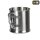 M-TAC BECHER MIT KARABINER AUS EDELSTAHL  Chrome