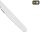 M-Tac Tischbesteck Klein (4 Elemente) Stahl  Chrome