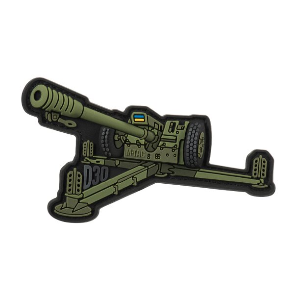M-Tac Aufnäher Haubitze D-30 PVC  Olive