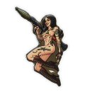 M-Tac Aufkleber Tactical girl #9 RPG Hooligan  Color