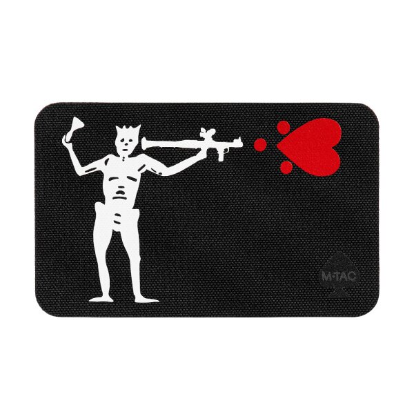 M-Tac Aufnäher Fahne Schwarz Bart RPG-7  Color