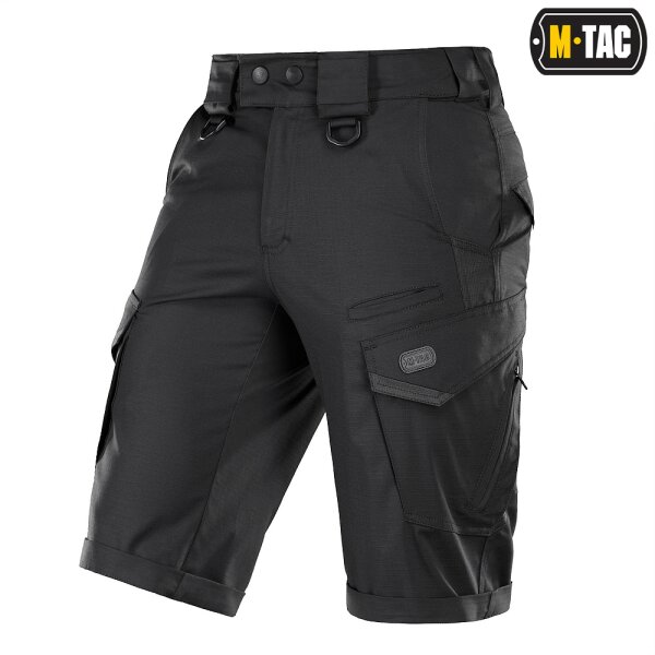 M-Tac Kurzhose Aggressor Gen.II Flex  Black 3XL