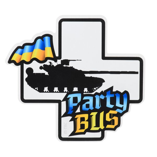 M-Tac Aufkleber Party Bus Gross