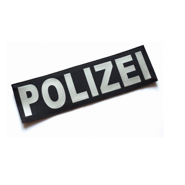 Schriftzug Brust Patch 10,5 x 3,5cm Polizei