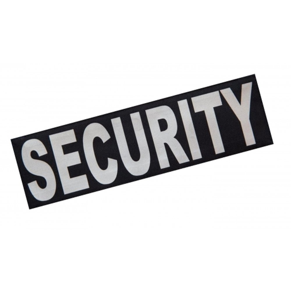 Schriftzug gro 28x8cm Security